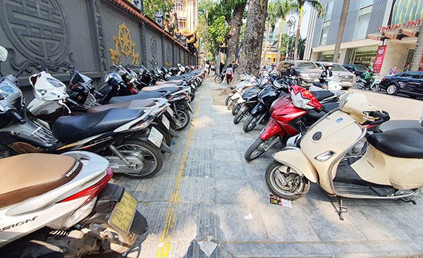 Những thông tin về tiêu chuẩn bãi đỗ xe máy