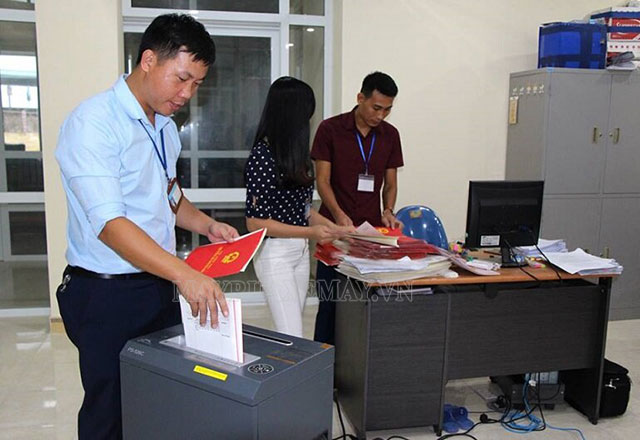 Địa chỉ sửa máy huỷ tài liệu tại Hà Nội