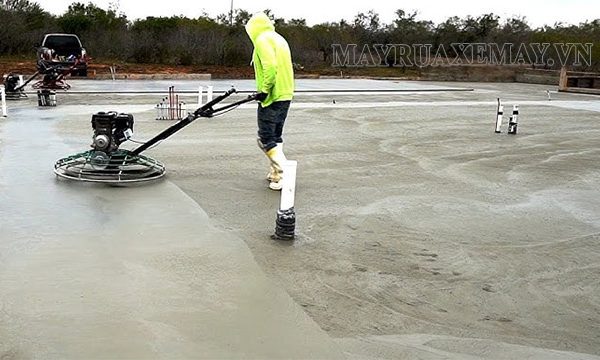 Hướng dẫn cách sử dụng máy xoa nền bê tông