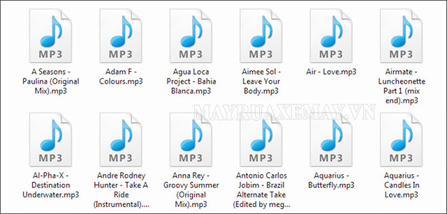 Định dạng MP3 phổ biến trong lưu trữ và nghe nhạc